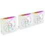 Mars Gaming MF-LINKFINITYKIT2W Kit 3 Ventiladores 12cm ARGB Infinity Mirror Blanco